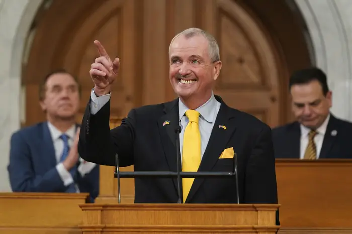 New Jersey Gov. Phil Murphy delivers his budget address in June 2022. On Jan. 10, 2023, he'll deliver his first State of the State address in-person to the Legislature in three years.